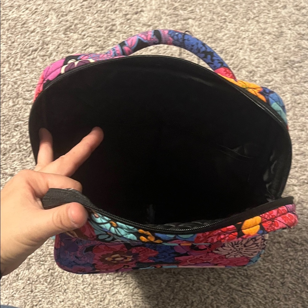 Vera Bradley Multi-Color Floral Quilted Backpack - Picture 3 of 3